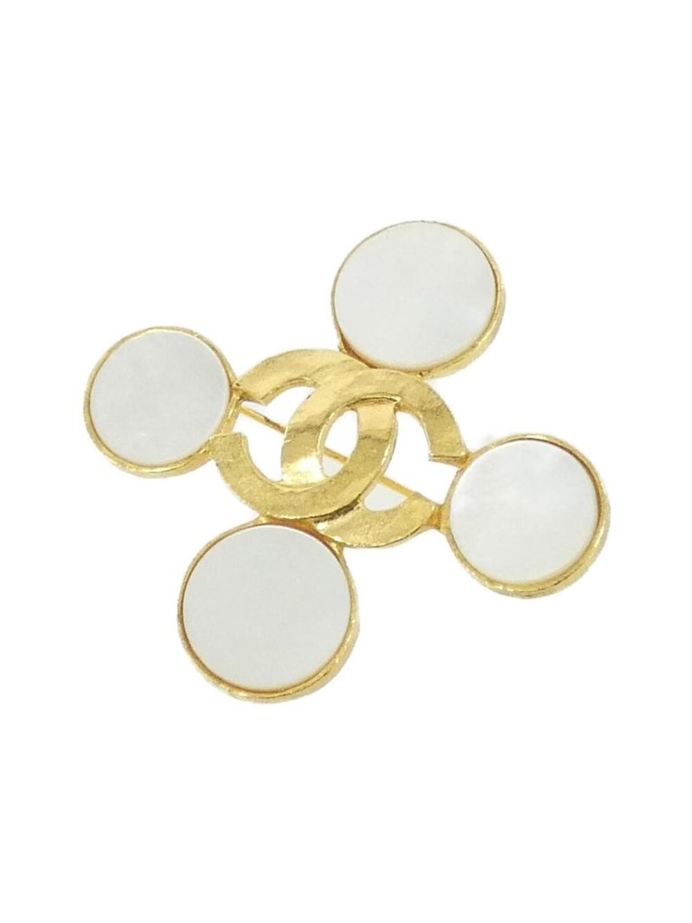 Chanel Vintage Brooch Gold